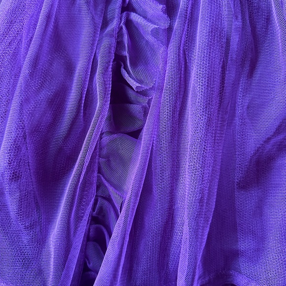Purple Disney D-Signed tulle skirt like new Sz L Large - Picture 4 of 4